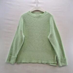 Mint Green Women's Crew Neck Sweater